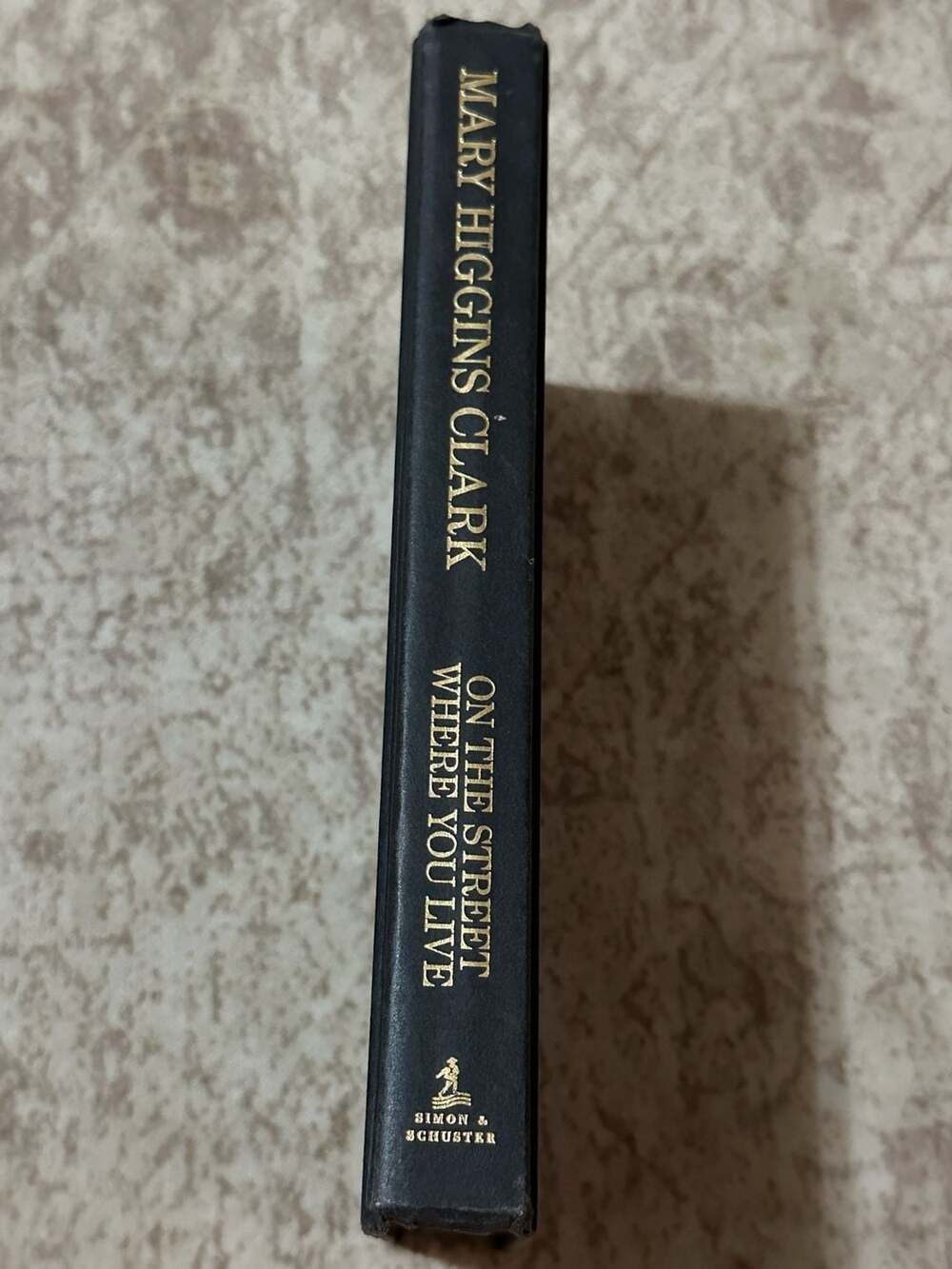 On the Street Where You Live by Mary Higgins Clark, Hardcover Fiction